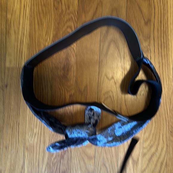 Velvet high waist belt - Picture 3 of 5